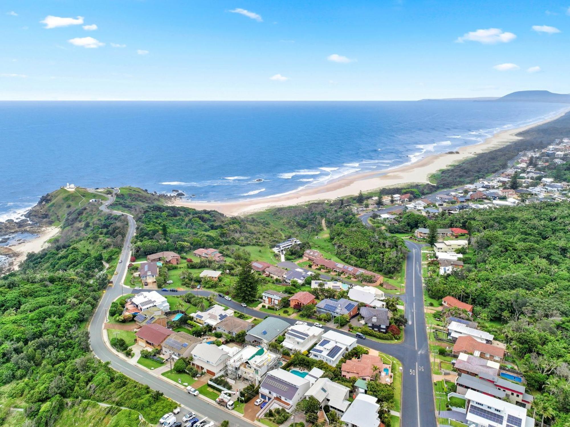 Beached At Lighthouse - Stunning Ocean Views And Pool Holiday home Port Macquarie